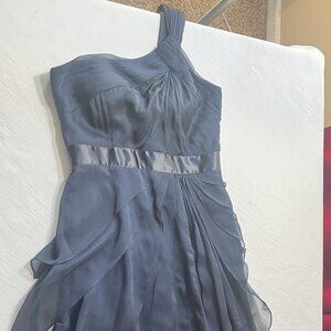 ADRIANNA PAPELL PLUM DRESS SIZE 0